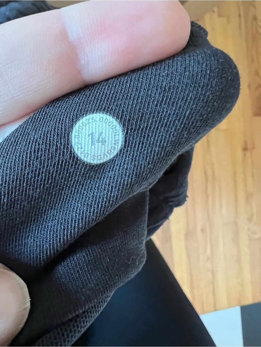Black Lululemon Loungeful High-Rise Wide-Leg Cropped Pants - size 14